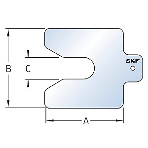 TMAS 125-010 - Embalagem de calços TMAS - SKF