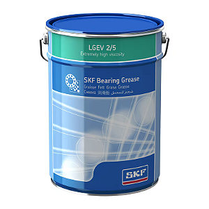 LGEV 2/5 - Graxa de viscosidade extremamente alta com lubrificantes sólidos para Rolamentos - SKF