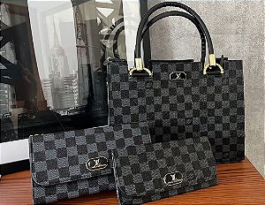Conj Louis Vuitton 3 peças