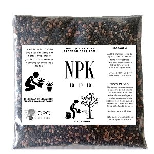 Fertilizante Adubo de Uso Geral NPK 10 10 10