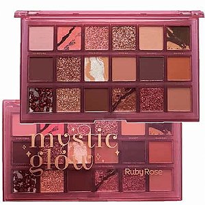 paleta de sombra mystic glow - ruby rose