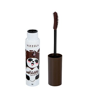 mascara de cilios big no panda brown - vizzela