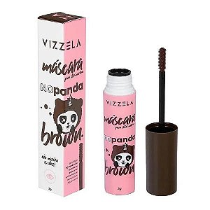 Mascara para cilios no panda brown - vizzela