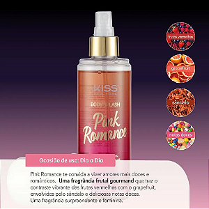 Body Splash Pink Romance - Kiss New York