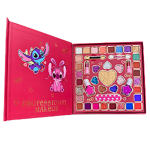 Kit maquiagem vermelho infantil Stitch