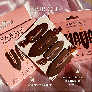 Hair Clip - Lua e Neve