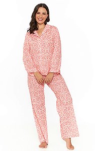 Pijama Estela abotoado c/ calça
