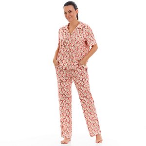 Pijama Daisy abotoado c/ calça