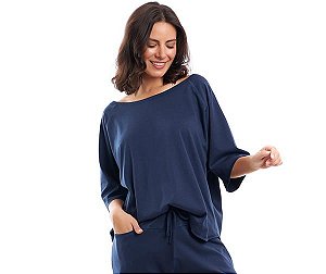Blusa Avulsa Algodão - Loungewear Consuelo (várias cores)