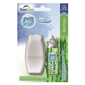 Domline Puro Ar Odorizador de Ambiente Bamboo + 1 Refil