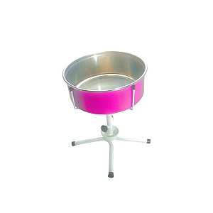 Comedouro Único Antiformiga Pequeno Rosa - 1.5L
