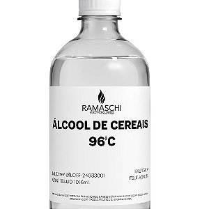 Álcool de cereais 96°C para perfumes, aromatizadores e bebidas finas 1L