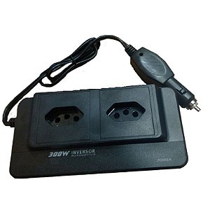 Inversor Automotivo 300w 12dc P/ 110v 4 portas Usb 5v 2 Tomadas