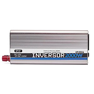 Inversor Tensão Conversor Veicular Potência 2000W 12V P/ 220v KP-550A Knup