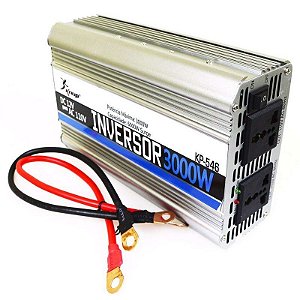 Inversor Conversor Veicular C/ potência 3000W 12V P/ 110V  KP-546 KNUP