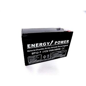 Bateria Selada 12V 7AH P/ Nobreak Recarregavel Energy Power