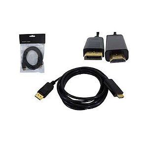 Cabo Display Port Macho Para HDMI Macho 1.80mts