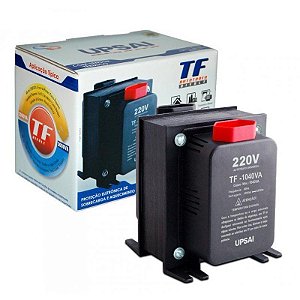 Auto Transformador TF 1040VA Bivolt 110V/220V ou 220V/110V C/ sensor térmico - UPSAI