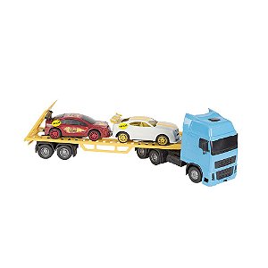 Caminhão Brinquedo Caçamba Basculante C/ Pá - Pollux 30-360