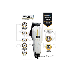 WAHL CORTE COM FIO SUPER TAPER 127 V - R$ 312,00