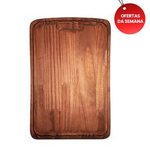 Tábua de Madeira Grande (39x26) Cx c/5 pçs R-DR118C