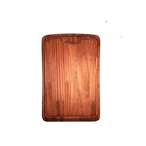 Tábua de Madeira Rústica Média (34x26) Cx c/5 pçs R-DR118B