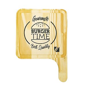 Tábua de Hamburguer (Natural) cx c/12 pçs  R-48 B