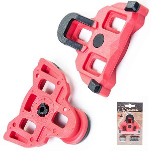 Taco Speed Scada tipo Shimano Vermelho SC-RSL11 para SPD-SL