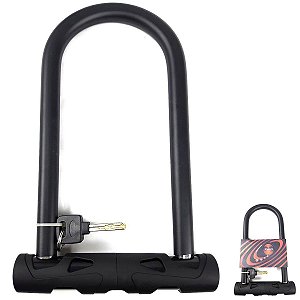 Cadeado para Bicicleta Zoli U-Lock 165x250mm com Chave