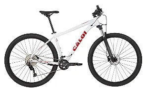 Bicicleta MTB Caloi Explorer Expert 2023 Branco Aro 29