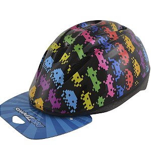 Capacete Kidzamo Infantil KZ-168 Pixels