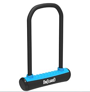 Cadeado P/ Bicicleta - Onguard Neon - U-Lock - Aço Temperado - Preto