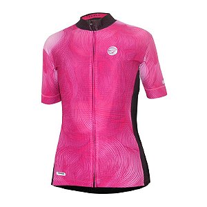 Camisa de Ciclismo Feminina Cloud Mauro Ribeiro