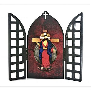 CAPELA COM PORTAS JESUS DAS SANTAS CHAGAS