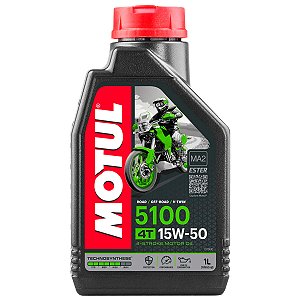 Óleo Motul 5100 4T 15W50 (Semi-sintético) 1L