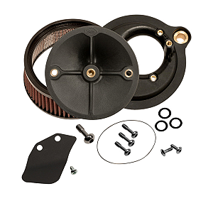 Filtro de Ar Stealth S&S Cycle para Softail e Touring M8 2018-2024