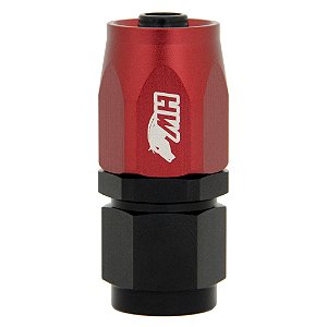 Conexão 6AN / AN6 Reta para Mangueira Aeroquip Colors - Vermelho