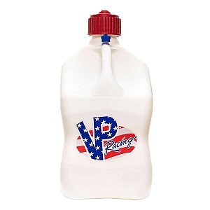 Galão de Abastecimento 5,5GL 20,8L VP Racing Fuels - Branco (USA Flag)