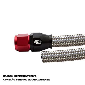 Mangueira PTFE com Malha Inox 4AN / AN4 - Metal Horse