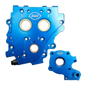 Kit de Bomba de Óleo e Placa de Comando Billet S&S Cycle Twim Cam 2007-2017