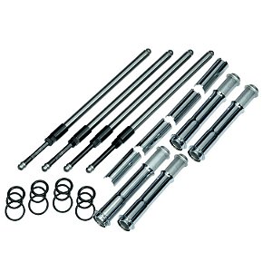 Kit de Varetas Ajustáveis Quickee S&S Cycle com Capa Cromada M8 2018-25