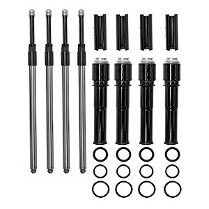 Kit de Varetas Ajustáveis Quickee S&S Cycle com Capa Preta M8 2018-25