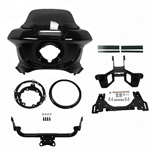 Carenagem / Fairing completo Harley Low Rider ST 22-25 - Twin13 - Preto