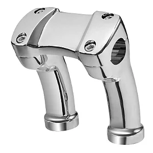 Riser de Guidão 4" para Guidão 1-1/4" - Twin13 - Cromado