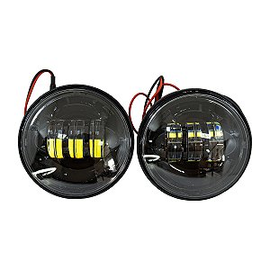 Par de Faróis de Milha Daymaker 4.5" - Twin13 - Preto