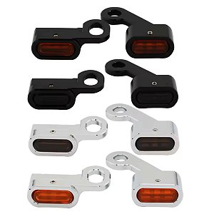 Par de Mini Setas de Guidão Harley Sportster 04-13 - Twin13