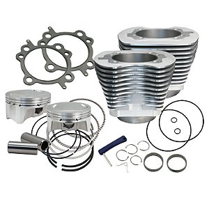 Kit Cilindro Big Bore 110" S&S Cycle para Twin Cam 96" 2007-2017 - Prata