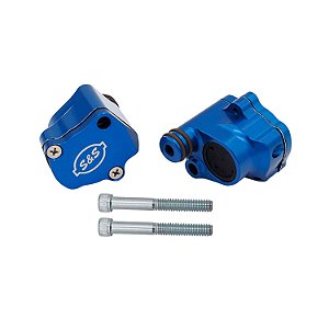 Par de Respiro de Cabeçote Billet S&S Cycle para Milwaukee-Eight 2017-2025
