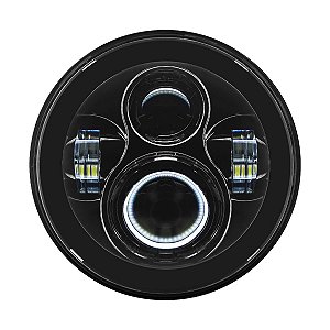 Farol LED Daymaker 7" - Twin13 - Preto