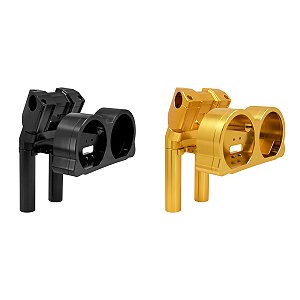 Kit Riser 10" com Suporte de Velocímetro Billet Harley Road Glide 15-23 - Twin13